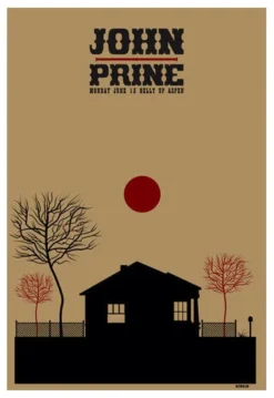 John Prine - 2009 Scrojo Poster Aspen, CO Belly Up Colorado
