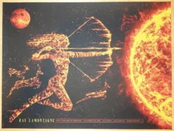 Ray LaMontagne - 2014 Todd Slater Poster Shreveport, LA Gig Posters