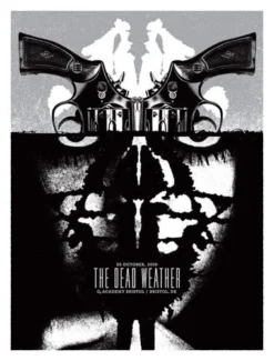 The Dead Weather - 2009 Aesthetic Apparatus Poster Bristol Jack White
